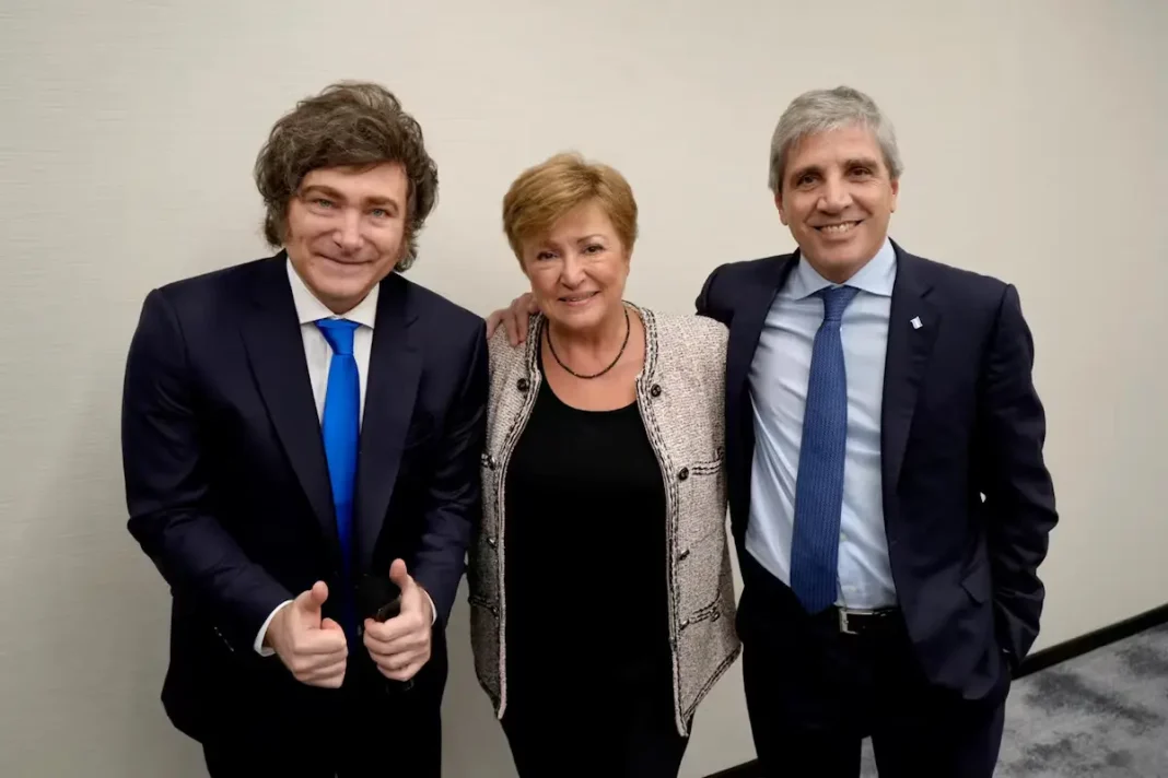 Georgieva respaldó el rumbo económico tras reunirse con Milei