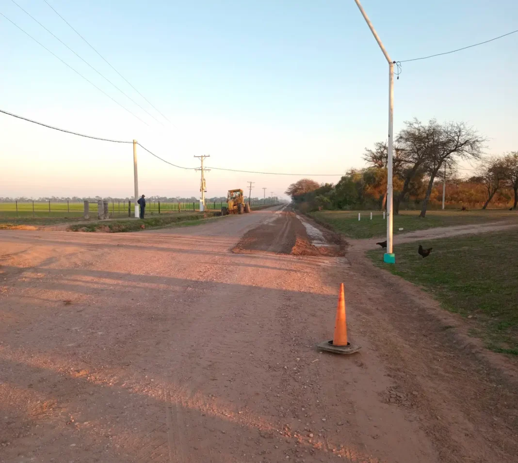 Avanza una obra vial clave para el sudoeste chaqueño