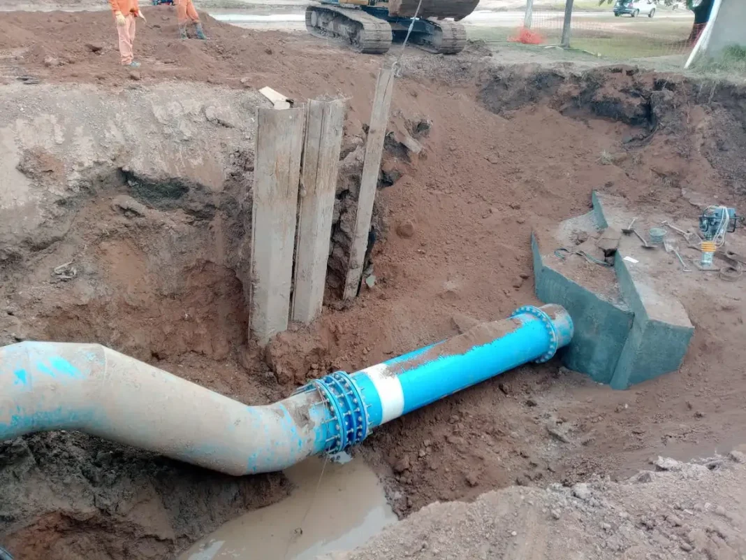 SAMEEP completó una obra clave del Segundo Acueducto hacia Avia Terai