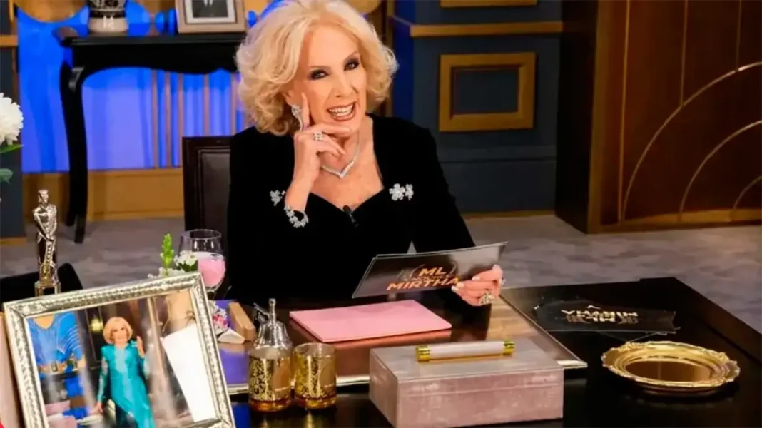 Mirtha Legrand continúa internada en el Sanatorio Mater Dei