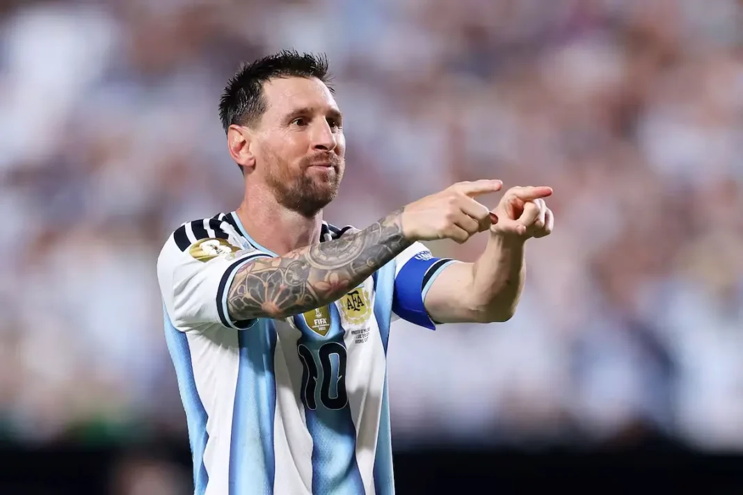 Messi ya entrena con Argentina antes de su último partido
